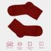 Cosyfeel Women Loose Diabetic Socks | 4-Pack Neuropathy Ankle Socks for Ladies | Super Soft Eco-Friendly Bamboo Material | Durable with Seamless Toe | Multicolour Patterns | 4 Seasons 7-9 1/2 Red - Buy Online on GoSupps.com