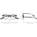 El Charro Unisex Connecticut Reading Glasses - Stylish Black Eyewear for Men & Women International Shipping Available - Buy Online on GoSupps.com