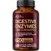 Digestive Enzymes for Women - Multi Digestive Enzymes | Papaya | Bromelain | Probiotic & Prebiotics - Gut & Digestion Support Bloating Relief - Vegan Lab Tested - Made in USA - 90 Capsules One/Day