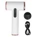 Portable Cordless Hair Dryer Fast Drying Rechargeable Blow Dryer USB Cordless Blow Dryer with 15000mAh Battery Professional Blower Hair Dryer for Travel Outdoor Dormitory