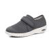 Mens Diabetic Edema Shoes Men Walking Shoes Breathable Wide Sneakers Strap Adjustable Easy On and Off for Elderly Swollen Feet Plantar Fasciitis 5.5 Gris