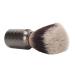 Beard Shaving Cleaning Brush Beard Shaving Brush with Curved Handle Fine Synthetic Brush Ergonomic for Facial Care