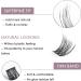 Lash Extension Kit 72 Cluster Individual Natural Lashes with Bond & Seal, Tweezers, Glue Remover | Easy DIY at Home 10-16mm C/D Curl - OP01 - Buy Online on GoSupps.com