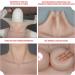 Minaky Silicone Breast Shapes - Lifelike D Cup Prostheses for Crossdressers Cosplay & Transgender Mastectomy Fake Breasts in Yellow - Buy Online on GoSupps.com
