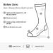 People Socks Merino Wool Crew Socks 4 Pairs - Arch Support - Made in USA - Small-Medium Charcoal - Buy Online on GoSupps.com