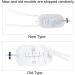 Portable Pee Bag & Urine Leg Bags - 500ml Collection Urinal for Men | Durable & Ventilated Design - Buy Online on GoSupps.com