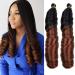 Synthetic French Curly Braiding Hair 14Inch 150g Loose wave Curly Pre Stretched Spiral Curls Braiding Hair Extensions(#Grey) 14inch #Grey - Buy Online on GoSupps.com