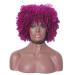 Afro Wig Women Red Cosplay Curly Long Hair Long Wavy Curly Synthetic Party 60s 70s 80s 50s Hair