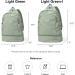 Coofay Women's Waterproof Gym Backpack with Shoe Compartment - Light Green - Buy Online on GoSupps.com