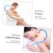 Beaupretty 2-Pack Hook Back Massage Device - Self Muscle & Foot Massage Tool Neck & Trigger Massage Handy 46.5x27cm Blue - Buy Online on GoSupps.com