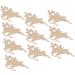 COHEALI 40 Pcs Christmas Ornaments Unfinished Christmas Wooden Wood Cutouts Accessories Manual Crafts As Shownx2pcs Size 2x2pcs - Buy Online on GoSupps.com
