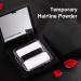 Thickening Hairline Shadow Pressed Powder to Volumize Hair Cover Grey Roots with Soft Sponge Portable for Travel Safe Ingredients 12g (Black) - Buy Online on GoSupps.com
