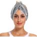 Funny Hand Drawn Doodle Dog Dry Hair Cap - Quick Drying Towel Set & Button Headband | Super Absorbent & Comfortable - Buy Online on GoSupps.com
