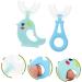 Magiclulu Children's Silicone Toothbrush - Eco-Friendly Soft Cleaning Brush for Kids' Oral Care - Buy Online on GoSupps.com