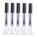 Outanaya 5pcs Eyelash Brush Tube Empty Lash Tube Clear Mascara Tube Empty Eyelashes Tube Empty Tube Black