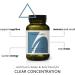Focus & Clarity Adaptogenic Supplements with Lion's Mane & Holy Basil - 60 Vegan Capsules in Glass Jar - Buy Online on GoSupps.com