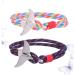 CLISPEED 2pcs Coastal Bracelets Matching Bracelets for Couples Bracelets for Women Couples Wrist Band Men Rope Bracelet Gift for Men Nautical Bracelet Couples Gifts Anchor Wristband Lovers - Buy Online on GoSupps.com