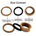 20 Pieces BETITETO Thick Hair Ties Seamless Ponytail Holders for Curly Hair - Cotton Stretch Hair Elastics in Upgrade Multicolor (Pack of 20) - Buy Online on GoSupps.com