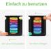 7-Day Pill Organizer Box with 4 Compartments - Weekly Medication Holder for Tablets & Supplements - Black - Buy Online on GoSupps.com