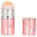 Pink Oil Absorbing Roller Reusable Oil Control Stone Roller for Skin Massage Volcanic Stone Facial Cleansing Roller for Skin Care Portable Mini Oil Control Roller for Women Girls