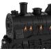 Baoblaze Retro Train Essential Oil Diffuser Humidifier with Light US 110V Plug Multipurpose 24x8.3x13.8cm Portable 300ml Capacity for Home Bedroom - Buy Online on GoSupps.com