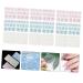 Healeved 30 Sheets Press on Sticky tabs Nail Stickers Nail Flakes Nail Glue Jelly Stickers Sticker tabs Gel Press on Nail Glue Adhesive Sticker Blue Glue Nail Art Stickers - Buy Online on GoSupps.com