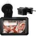 Mulcort Baby Car Mirror 1080P Baby Monitor with Camera and 4.3'' IPS Screen - Night Vision & Wide View Angle for Infants, Kids, Pets - Buy Online on GoSupps.com