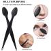 10 Pcs Ooloveminso Silicone Black Lip Scrub Brush Set - Double-Side Exfoliator Tool for Dark Lips - Lip Care and Beauty - Buy Online on GoSupps.com