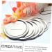 POPETPOP 90 Pcs Mason Jar Lids Tinplate Canning Mason Jars Canning Lids Discs Mason Jar Cover Canning Jar Lids Metal Lid Coffee Stuff Wide Mouth Lids Glass Bottle Sprouting Lids Split CD Silverx3pcs 7X7X0.2CMx3pcs - Buy Online on GoSupps.com