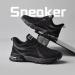 Lamincoa Women's Air Running Shoes - Non Slip Athletic Sneakers, Size 8, Black - Buy Online on GoSupps.com