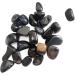 Crystal Rough 50-100g Natural Black Agate Stone Polished Gemstone Collectibles Rough Rock Specimen Stone Decoration for Fish Tank (Color : 100g Size : 1-2cm) 1-2cm 100g - Buy Online on GoSupps.com