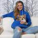 Angel Zyj Women's Pullover Hoodie with Cat & Dog Bag - Plus Size Black Sweatshirt for Autumn & Winter - Buy Online on GoSupps.com