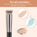 TEOYALL Concealer Brush Set Flat Top Blush Brush Angled Nose Contour Brush Ultra-Thin Eyeliner Eyebrow Brush for Flawless Finish 370S/Flat Top/Thin Flat - Buy Online on GoSupps.com