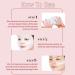 JHDZ Nifora Bio Collagen Mask Bio Collagen Real Deep Mask AntiAging Facial Treatment Masks Moisturizing Overnight Hydrogel Mask for Burning and Moisturizing Elasticity Enhancement 1Box4PCS - Buy Online on GoSupps.com