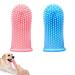 Cat fuss for cats cat toothbrush toothbrush cat cat toothbrush cats toothbrush finger toothbrush finger toothbrush dog for puppies/cats finger toothbrush (blue pink)