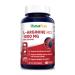 L-Arginine 1000 mg 200 Veggie Capsules (Non-GMO, Vegetarian & Gluten Free)
