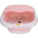 Masseur De Pieds Seau De Bain De Pieds Pliable Temp rature Constante Seau De Trempage De Pieds Portable Pour la Maison(EU-rose) EU rose - Buy Online on GoSupps.com