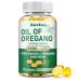 Anefmy Oil of Oregano with Black Seed Oil Capsules 2-in-1 Organic Oregano Oil Softgels Supplement for Immune Support Antioxidant with Concentrated Carvacrol & Thymoquinone Non-GMO (120 Softgels)