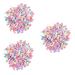 Housoutil 3000 Pcs Nail Decorations for Nail Art Polymer Clay Slices for Nail Butterfly Clay Bead Nail Art Fruit Slices Nail Stickers Diy Decoration for Nail Decked Cosmetic mediumx3pcs As Shownx3pcs