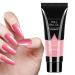 Nail Tip Extension Gel Glue - Professional Art Nail Tool | Easy to Use and Long-Lasting UV Nail Gel for Natural-Looking Nails Nail Extension Gel for Salon Easy at Home Pgp001