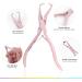 EHDIS Hair Extensions Tools Kit 2 Stainless Steel Pliers for Hair Apply&Remove Micro Ring Loop 2 Loop Needle Threader Pulling Hook 2 Clip Multi Functional Hair Extension Tool Pink - Buy Online on GoSupps.com