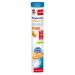 Double heart Magnesium + Calcium + D3 - as a contribution to normal muscle function and to maintain normal bones - 15 well -dissolving effervescent tablets with orange -maracuja taste