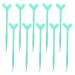 Lurrose 10Pcs eyelashes Lift tool y brush comb eyed eyelashes separate tool lift brushes eyelashes permanent wave pads for eyelashes.