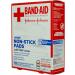 Band-Aid Non-Stick Pads Large 3x4, 10 ea (Pack of 2) | 20-Count First Aid Pads - Large Size - Buy Online on GoSupps.com