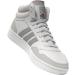 Adidas Men's Hoops 3.0 Mid Sneakers - Classic Vintage Basketball Shoes Ftwr White/Metal Grey Size 44 2/3 EU - Shop Internationally! - Buy Online on GoSupps.com