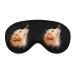 Funny Sleep Mask for Women Men Watercolor Golden Retriever Dog with Butterfly Soft Blindfolds Eye Mask for Sleeping Adjustable Elastic Strap Blackout Sleep Cover Eye Shade for Travel Sleeping Nap Cute Style 10 1 Count (Pack of 1)
