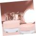 FOMIYES Box Empty Powder Case Travel Cosmetic Case Makeup Case Loose Powder Small Setting Powder Clamshell Size 1 Pink - Buy Online on GoSupps.com