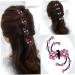 FRCOLOR Hair Barrettes Hair Pin Rhinestone Bobby Pins Hair Clip Bridal Hair Accessories Princess Bride Headgear - Buy Online on GoSupps.com