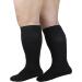 3XL Wide Plus Size Calf Compression Socks 20-30 mmHg for Men and Women - Black XXX-Large 3XL - Buy Online on GoSupps.com