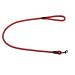 Leash - Rope leash with hand loop Basic 10mm 27 colours 7 lengths (1.20 m red) 1.20 m red